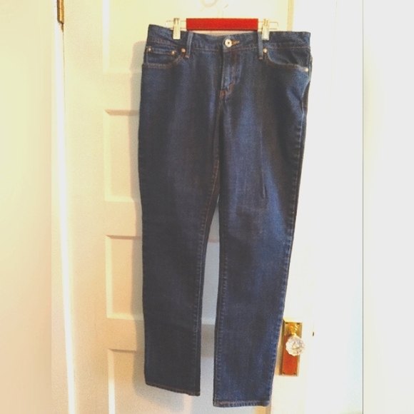 Levi's 545 skinny jean floral design piping interior - 12 - Picture 5 of 6